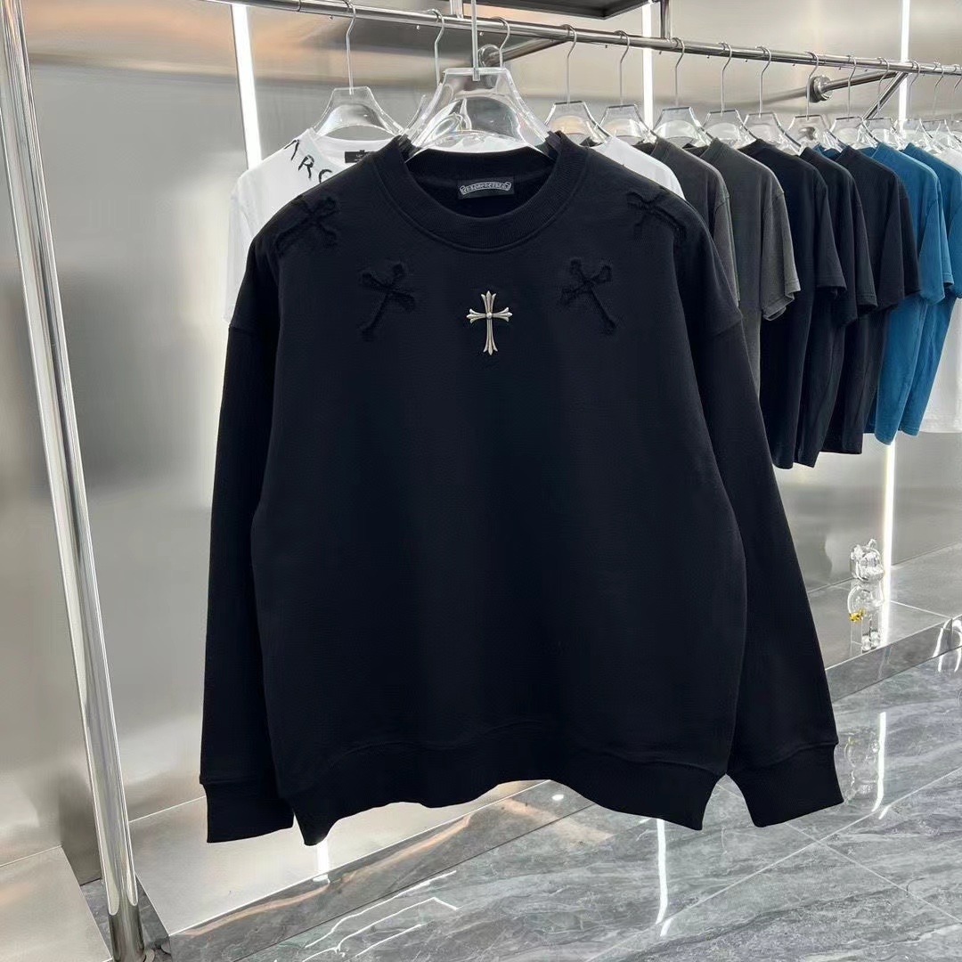 【CHROME HEARTS】クロムハーツ トレーナー 長袖 男女兼用、ご好評に付き再入荷！-BRAND OFF