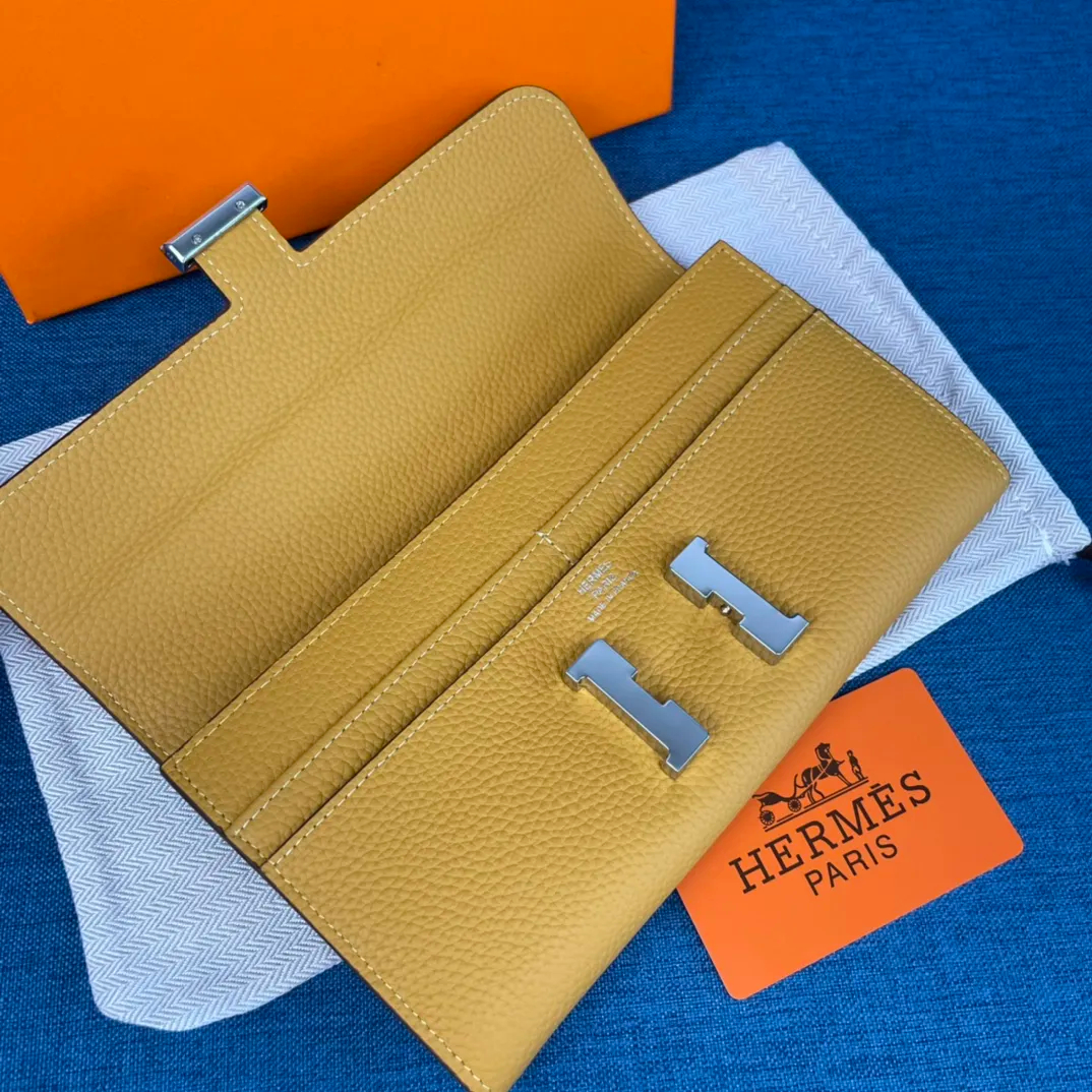 HERMÈS 長財布 11カラー 22X11CM-BRAND OFF