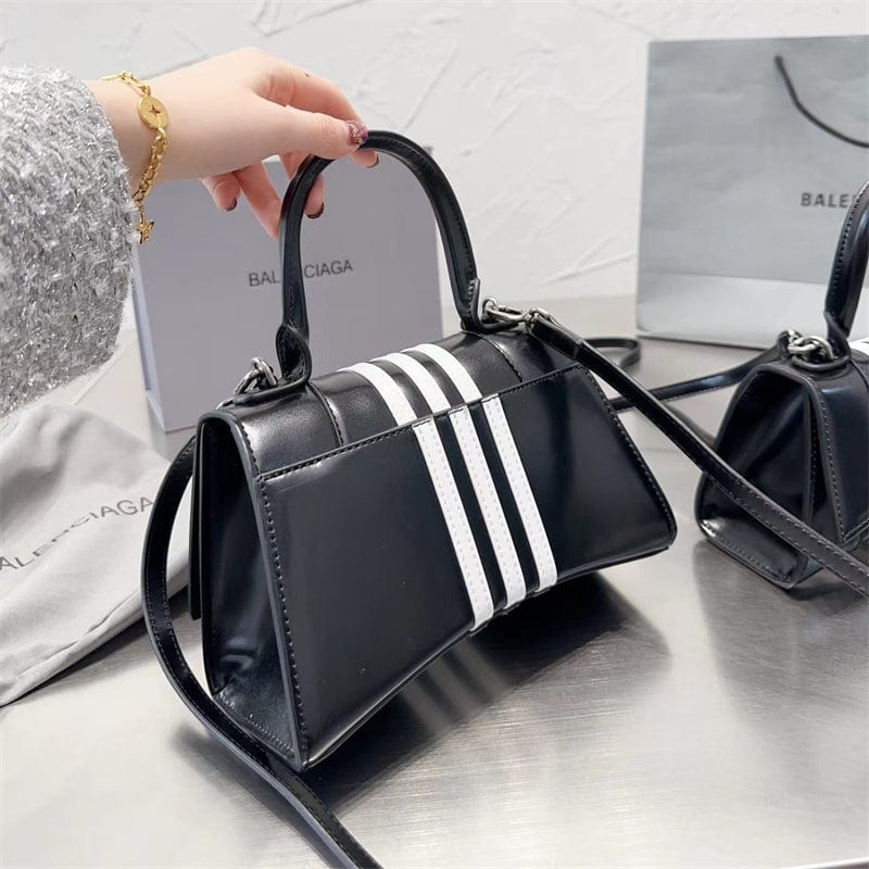 BALENCIAGA×ADIDAS HOURGLASSコラボスモール ハンドバッグ-BRAND OFF