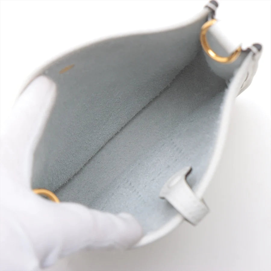 HERMES エルメス エブリンTPM トリヨンクレマンス ニューホワイト ゴールド金具-BRAND OFF