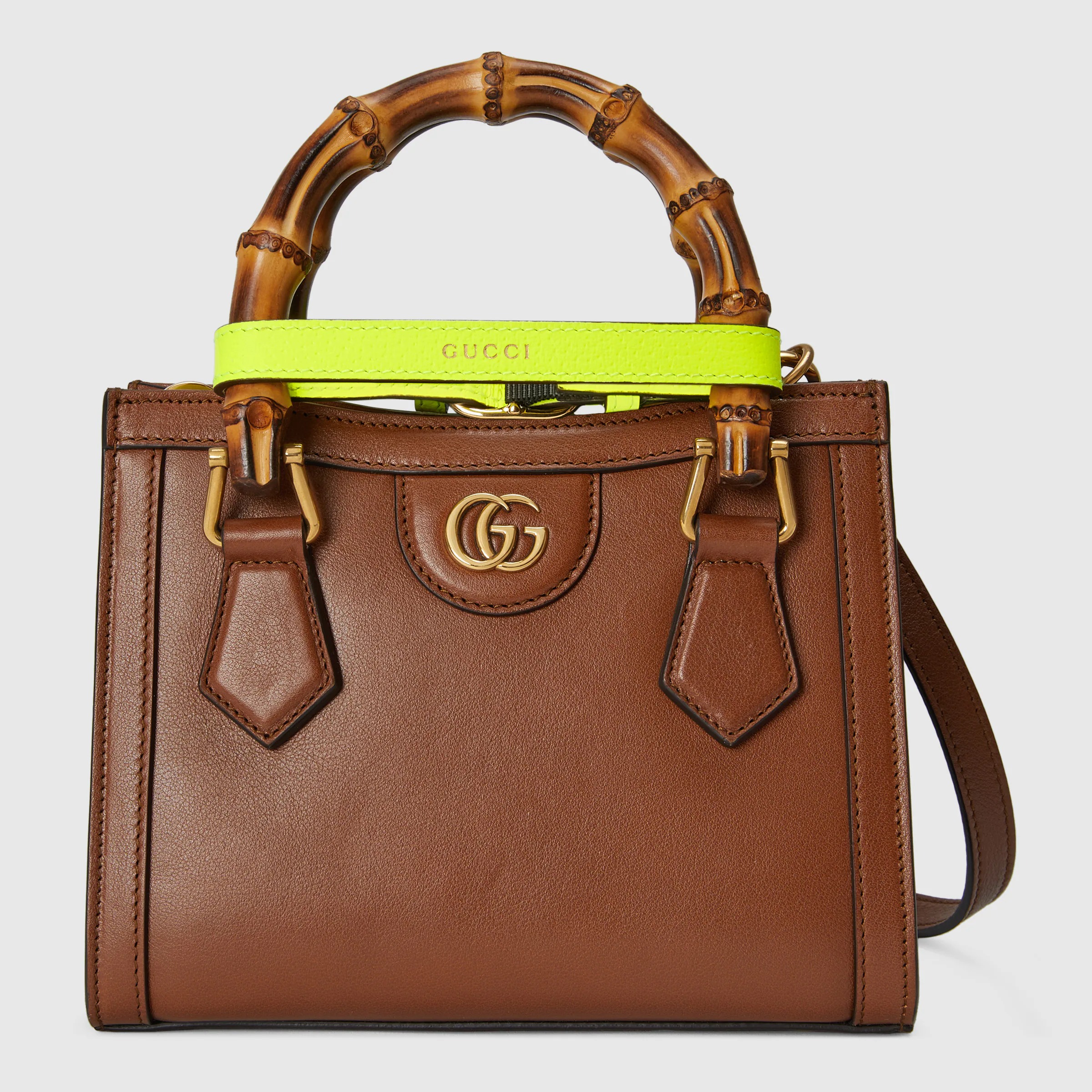 GUCCI 〔グッチ ダイアナ〕ミニ トートバッグ-BRAND OFF