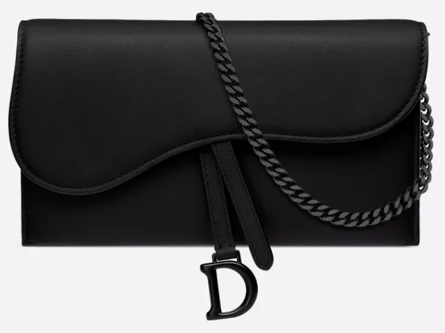 ♯注目【CHRISTIAN DIOR】今旬のウルトラマット☆SADDLE WALLET-BRAND OFF