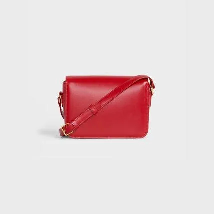 CELINE★トリオンフ クロスボディバッグ ティーン シャイニー-BRAND OFF