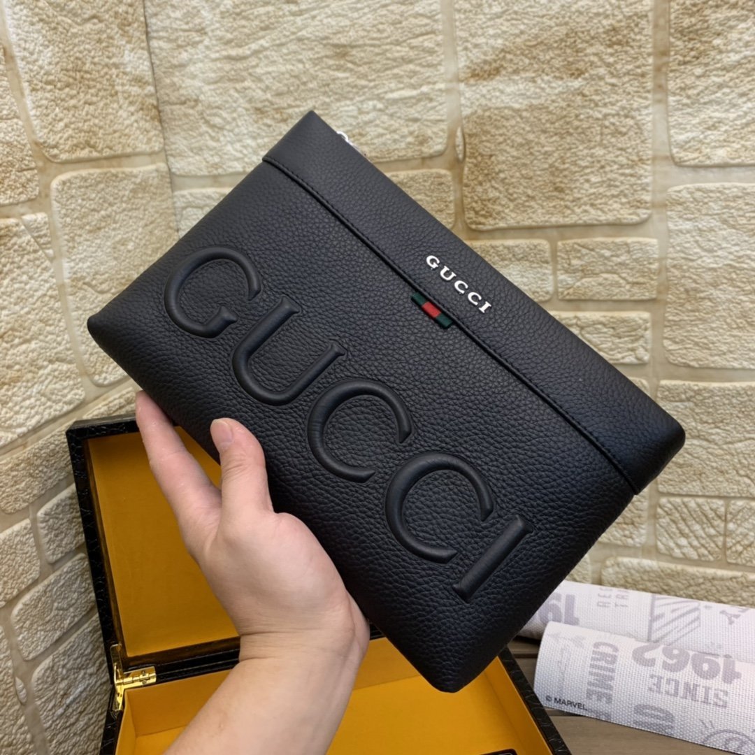 【GUCCI 公式 旗艦店】グッチ クラッチバッグ 当日出荷 好評に付き再入荷！28*18.3CM-BRAND OFF