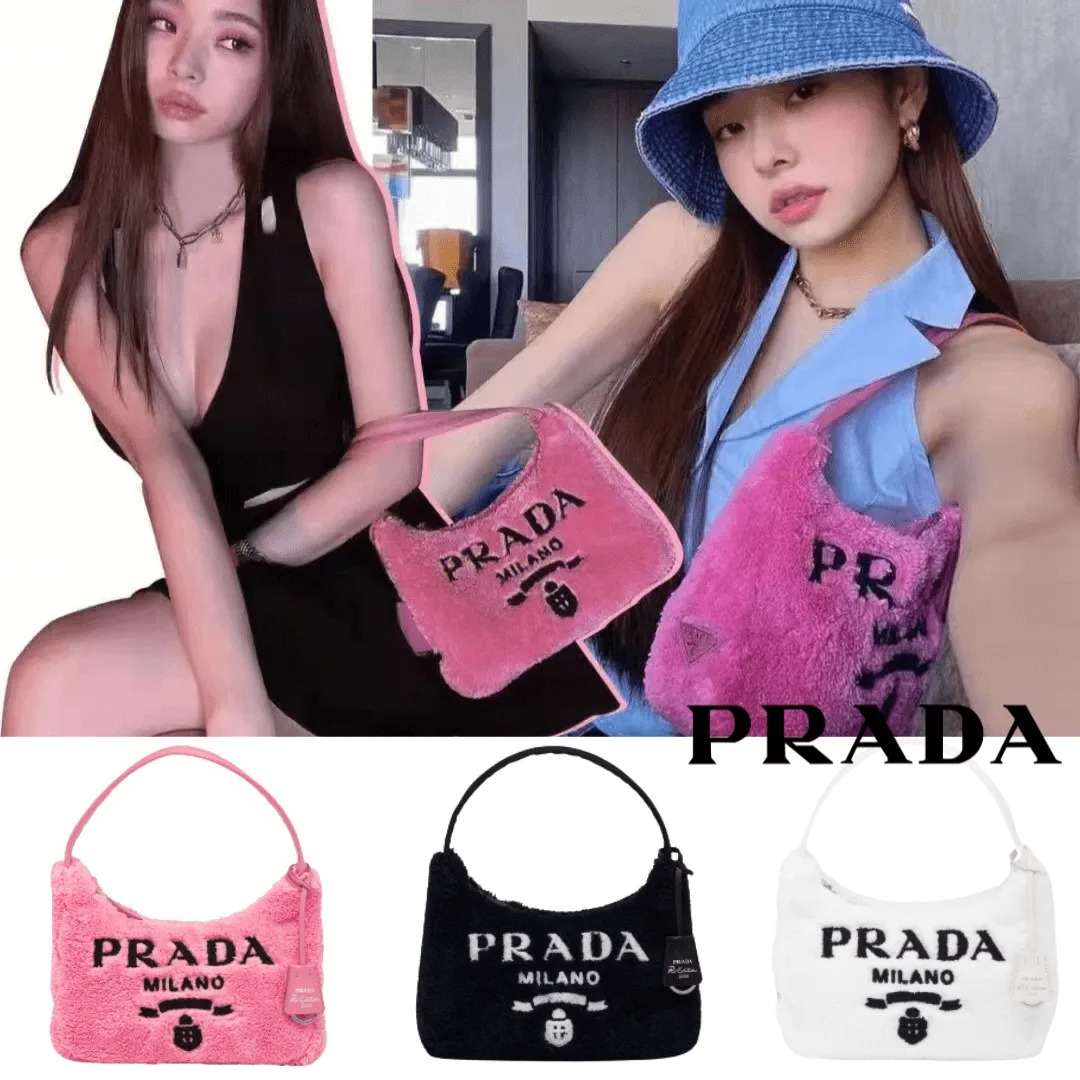 【2022秋冬新作 】Vivi 雑誌掲載！韓国の宋智雅さん愛用のPrada Hoboバッグ-BRAND OFF