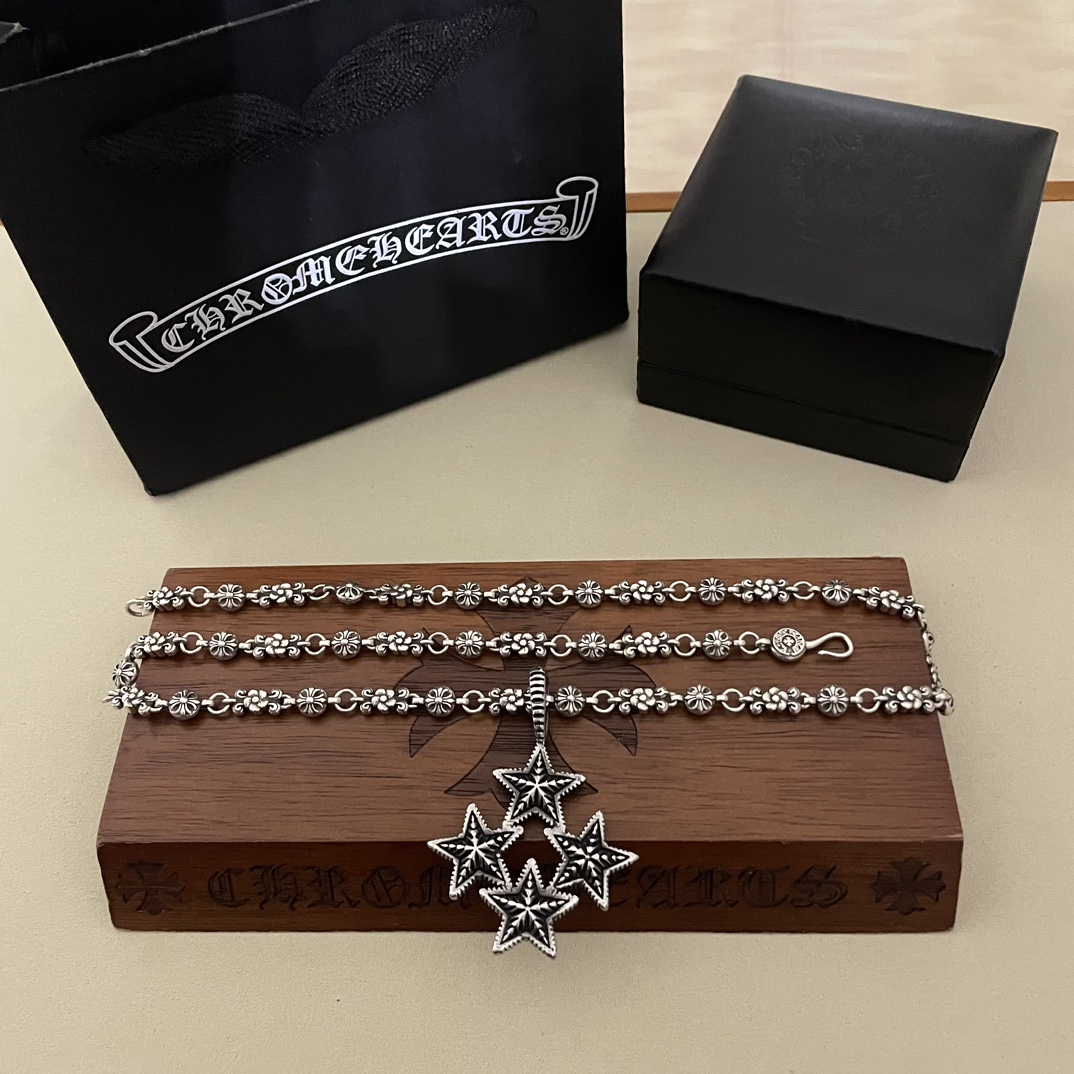 【Chrome Hearts】ネックレス、新しいネックレス万能シンプルファッションオーナメント-BRAND OFF
