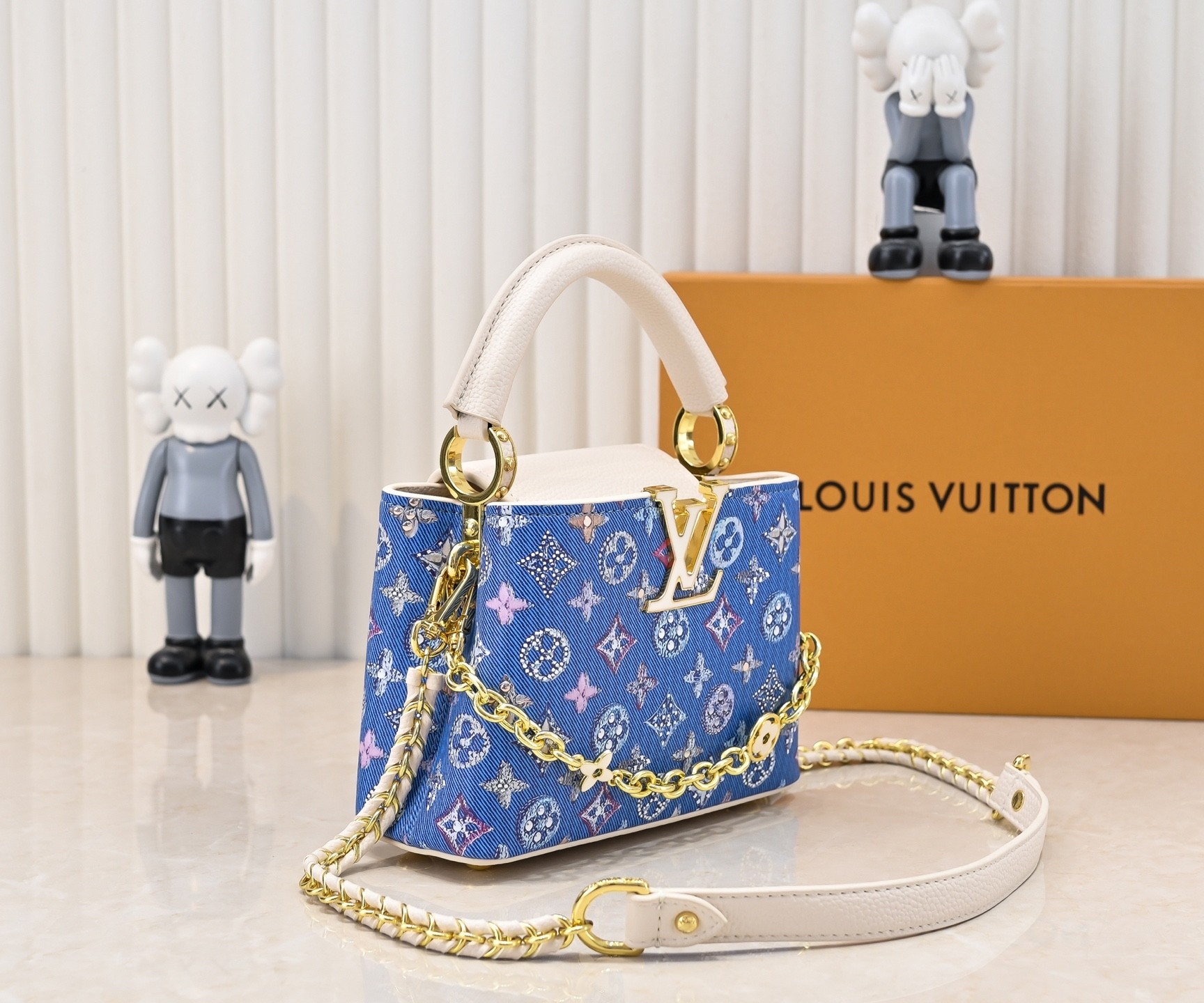 【LOUIS VUITTON旗艦店】ルイヴィトン CAPUCINES ハンドバッグ M12947-BRAND OFF
