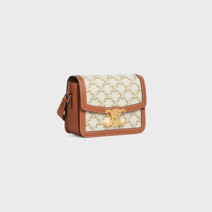 ティーン トリオンフキャンバス トリオンフバッグ / キャンバス &AMP; カーフスキン-BRAND OFF