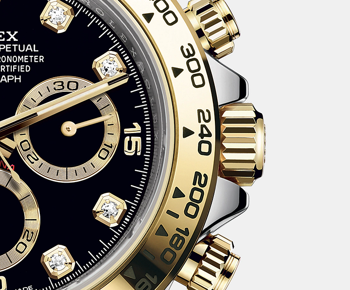 コスモグラフ デイトナ オイスター 40 mm オイスタースチール＆イエローゴールド-BRAND OFF