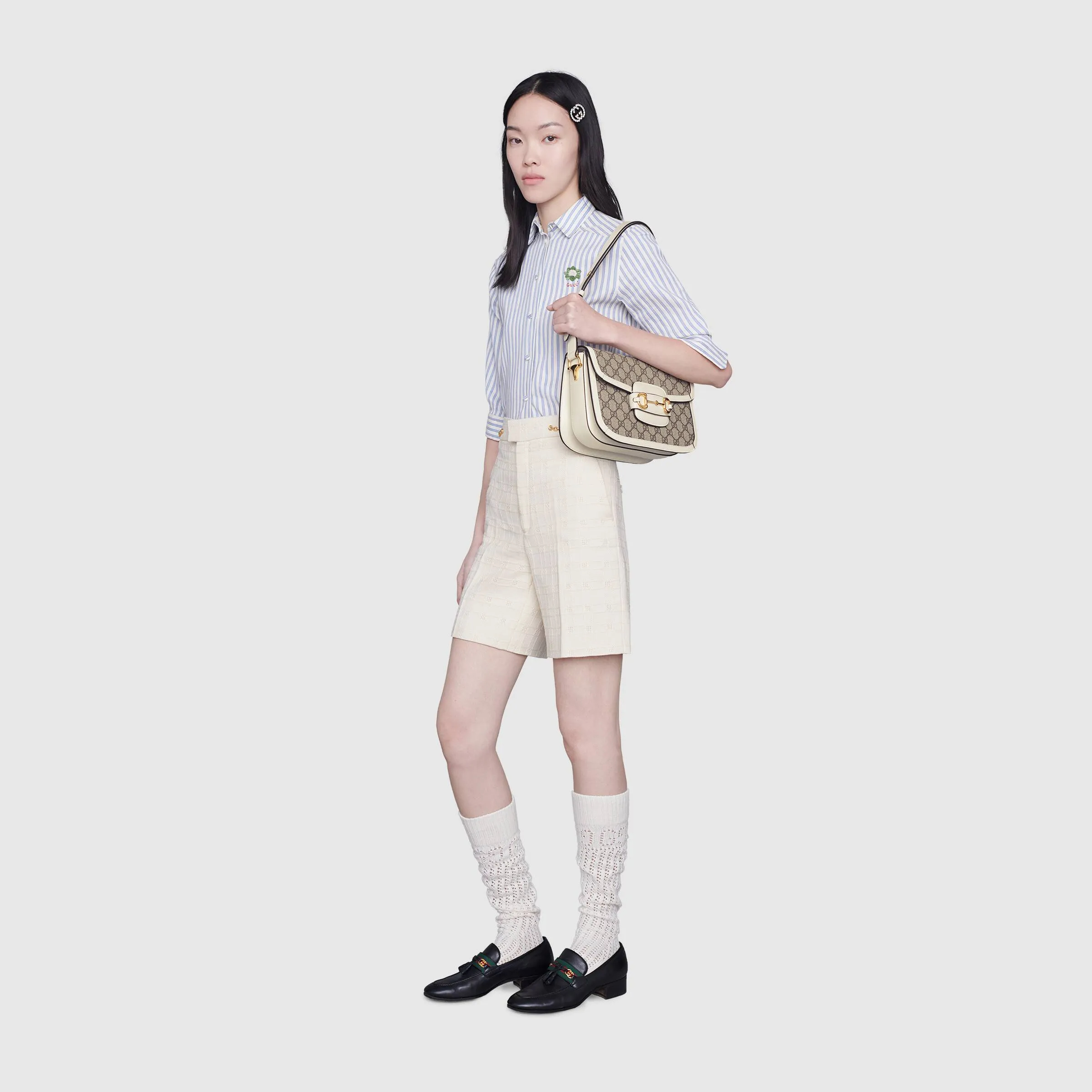 GUCCI〔グッチ ホースビット 1955〕ショルダーバッグ-BRAND OFF