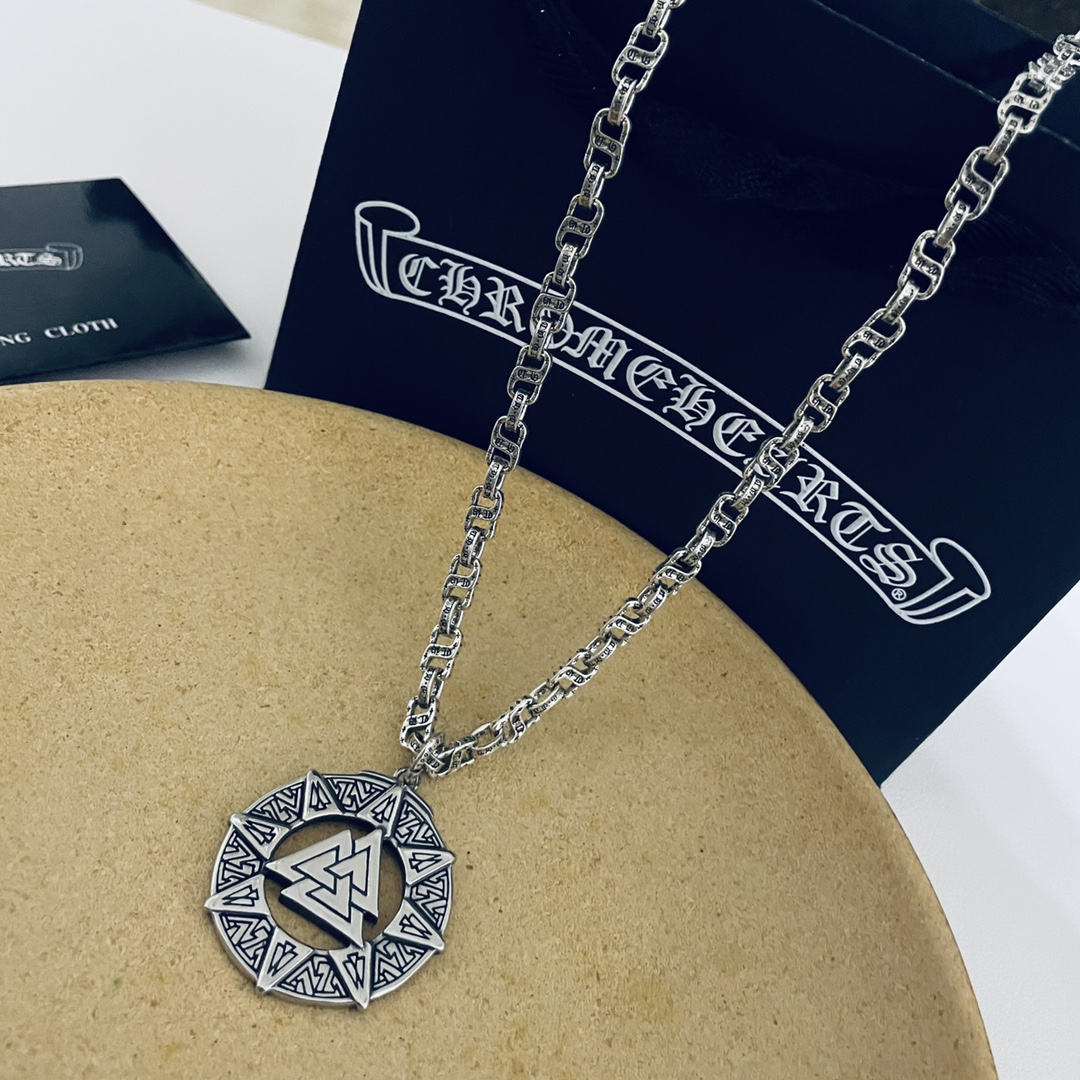 【CHROME HEARTS 】ネックレス、新しいネックレス万能シンプルファッションオーナメント-BRAND OFF