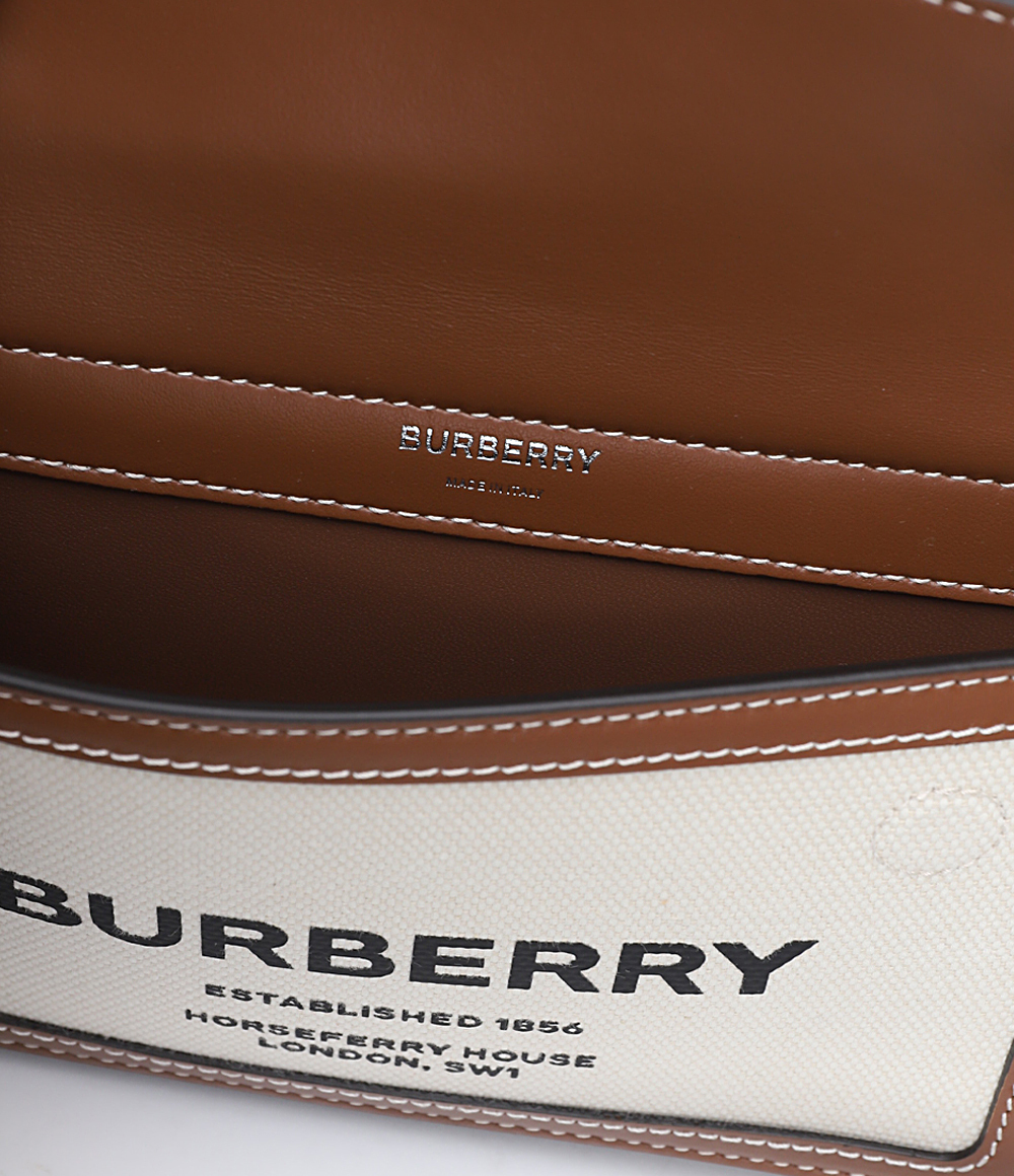 Burberry Mini Horseferry Print タイトルバッグ-BRAND OFF