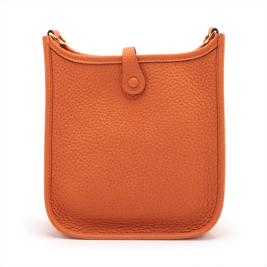 HERMES エルメス エブリンTPM トリヨンクレマンス オレンジ ゴールド金具-BRAND OFF