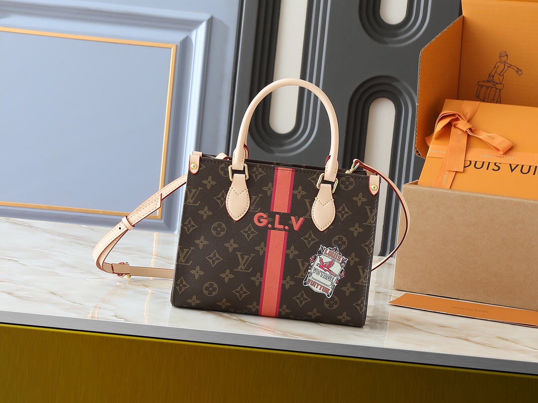 LOUIS VUITTON ルイヴィトン OnTheGo ハンドバッグ-BRAND OFF