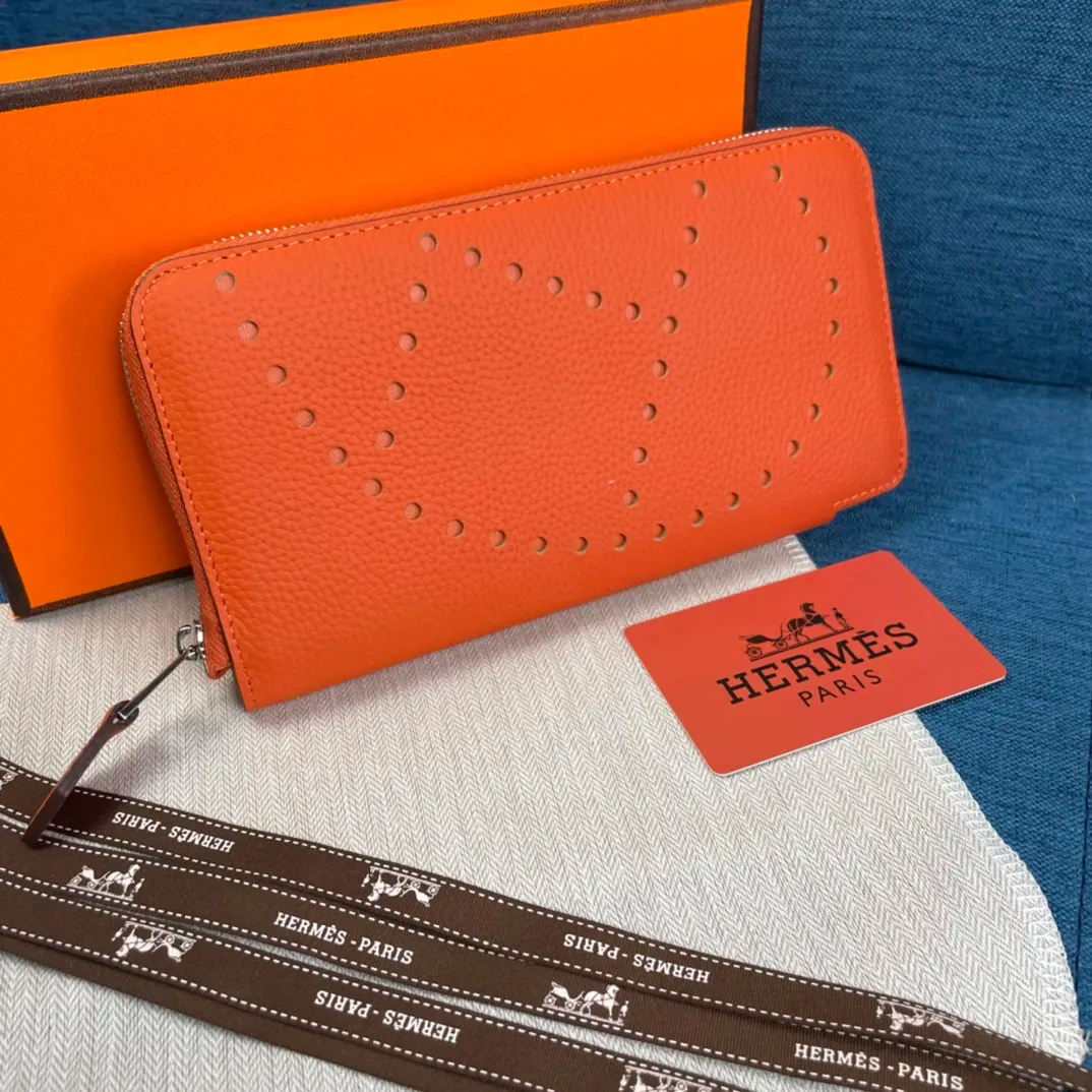 HERMÈS 長財布 10カラー 19X11X2.5CM-BRAND OFF