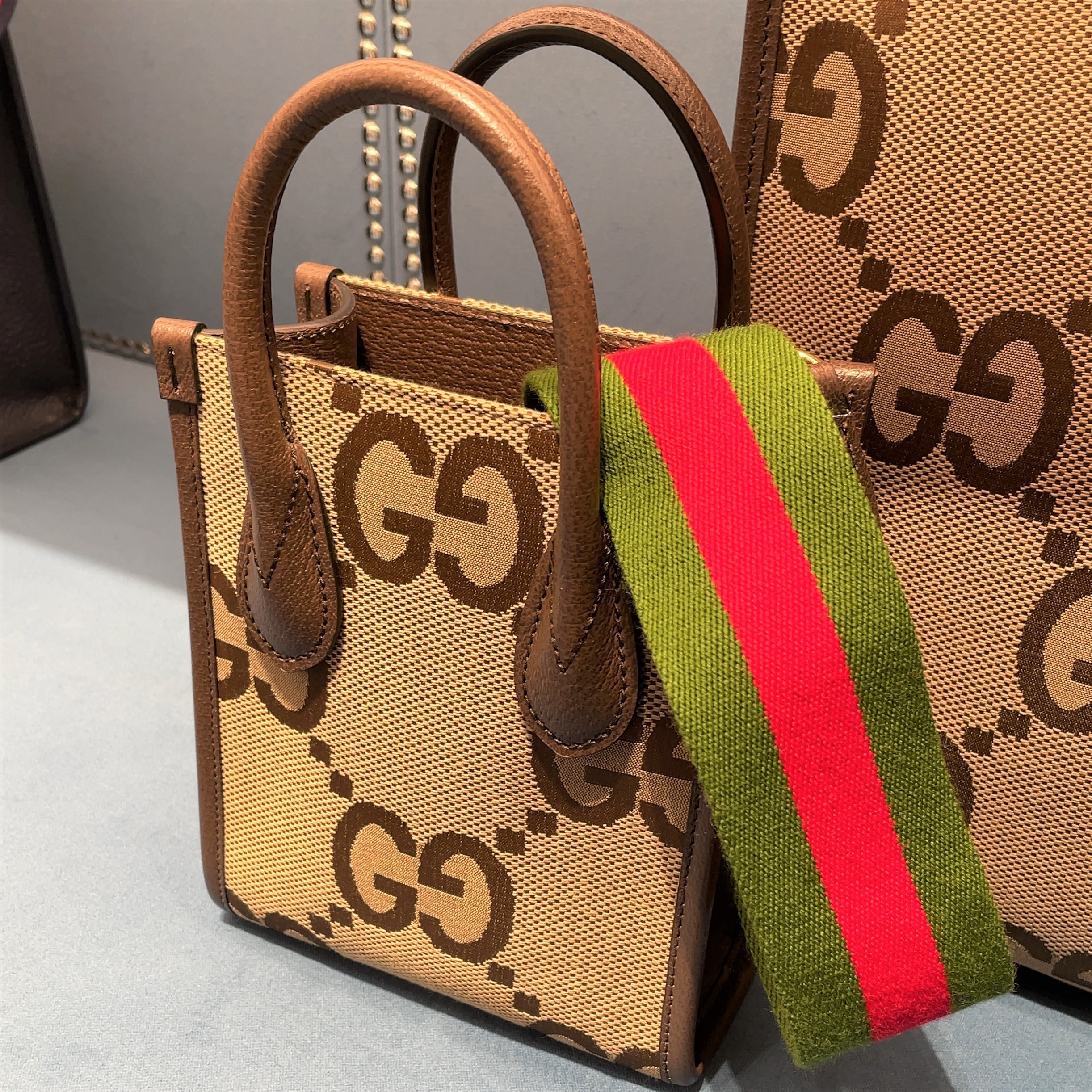 大人気！すぐ届く！【GUCCI】ミニ トートバッグ ユニセックス-BRAND OFF