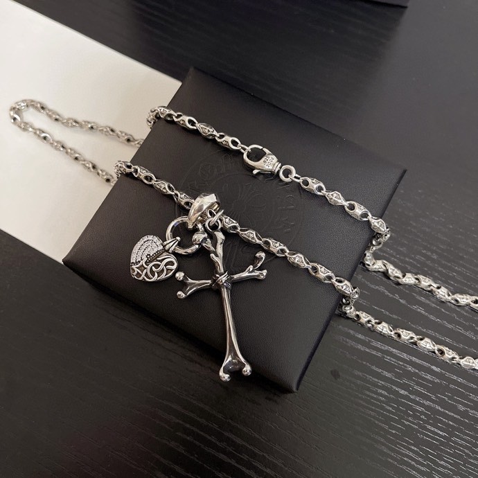 【Chrome Hearts】ネックレス、新しいネックレス万能シンプルファッションオーナメント-BRAND OFF