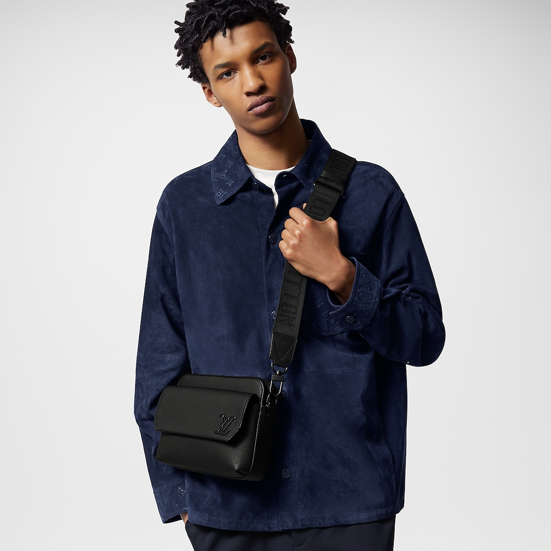 【LOUIS VUITTON旗艦店】ルイヴィトン FASTLINE メッセンジャーバッグ M22482-BRAND OFF