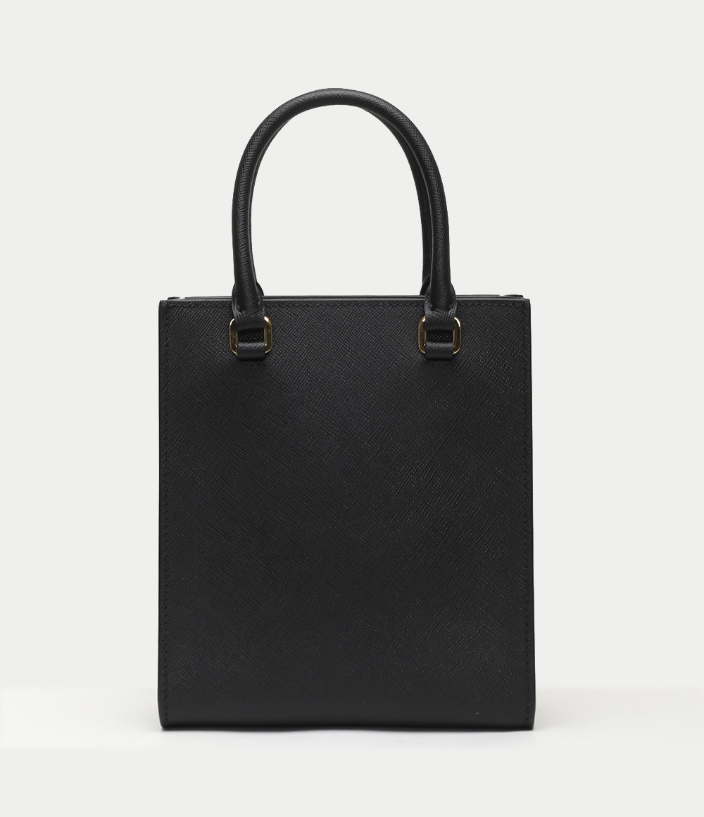 ☆PRADA スモール サフィアーノレザー ハンドバッグ-BRAND OFF