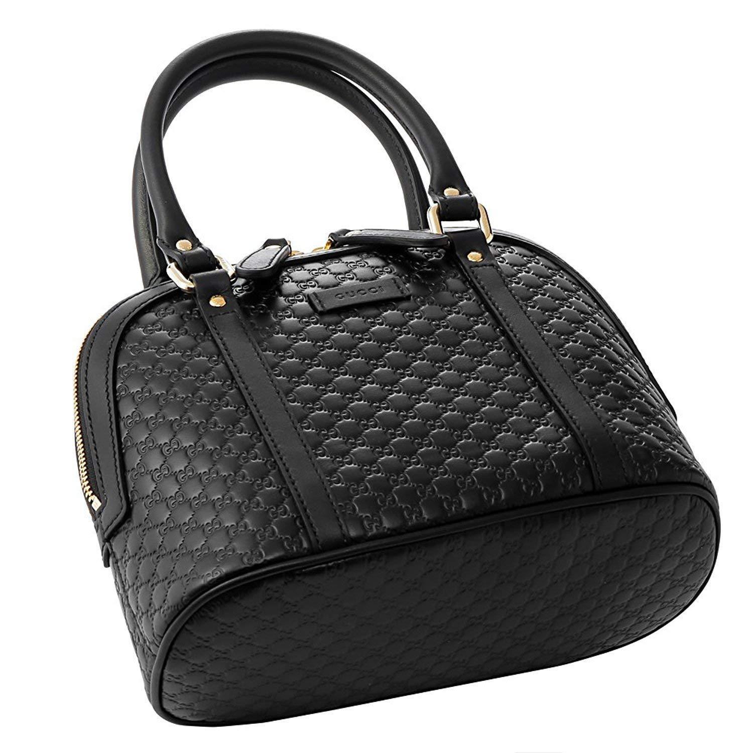 GUCCIドーム型レザーショルダーバッグ 斜めがけ2way-BRAND OFF