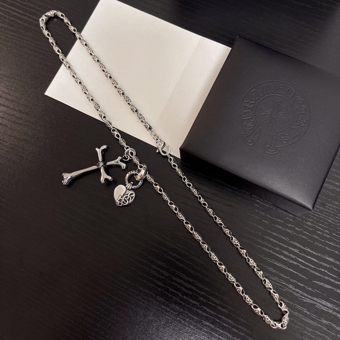 【Chrome Hearts】ネックレス、新しいネックレス万能シンプルファッションオーナメント-BRAND OFF