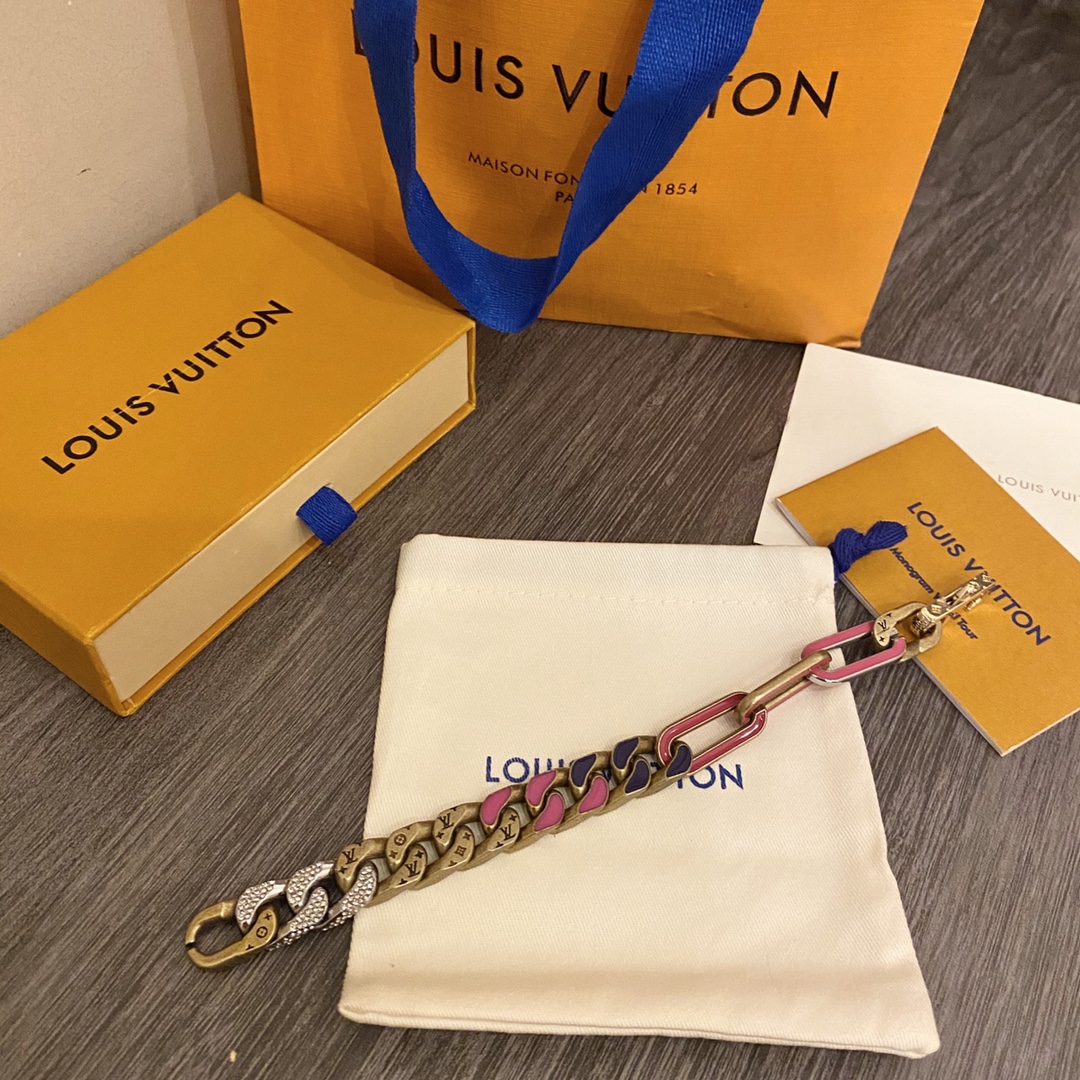 LOUIS VUITTON（ルイヴィトン）チェーンブレスレット-BRAND OFF
