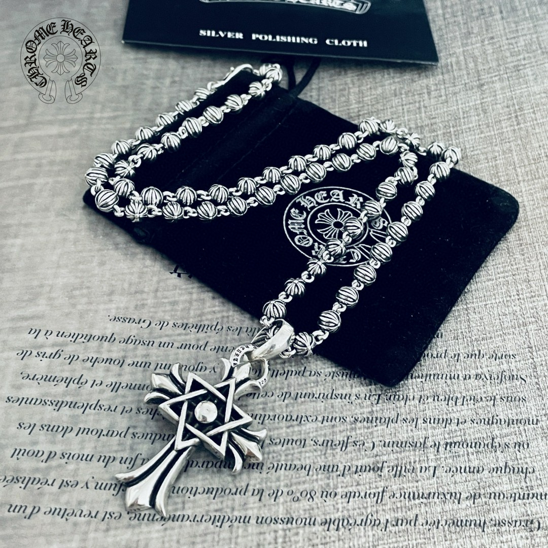 【Chrome Hearts】ネックレス、新しいネックレス万能シンプルファッションオーナメント-BRAND OFF