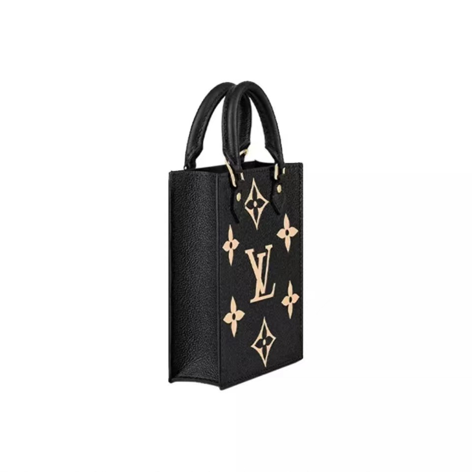 LOUIS VUITTON（ルイヴィトン）Petit Sac Plat mini tote ハンドバッグ-BRAND OFF