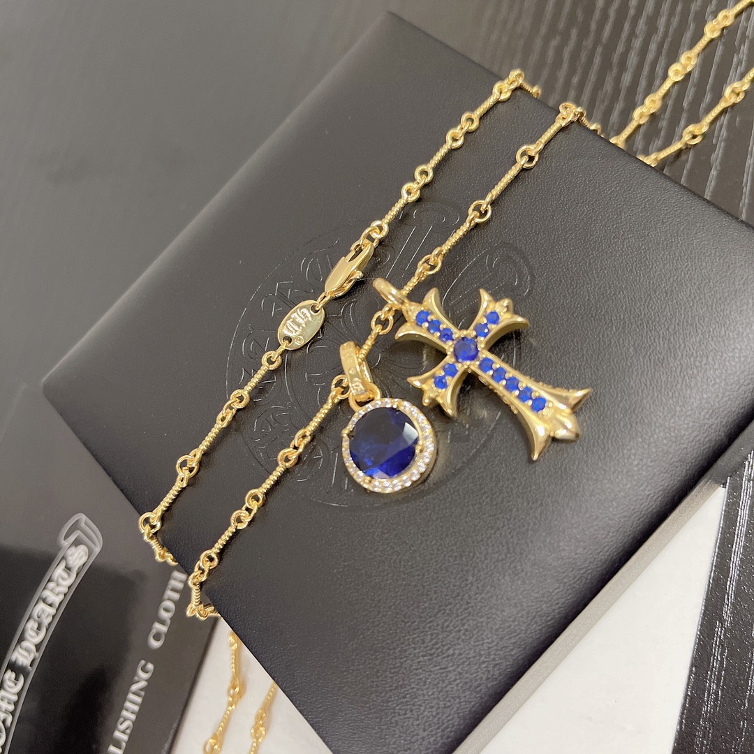 【CHROME HEARTS】ネックレス、新しいネックレス万能シンプルファッションオーナメント-BRAND OFF