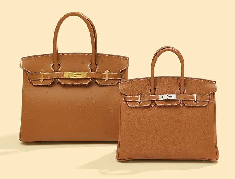 【HERMES】エルメス バーキン25　トゴ　ブラウン【中古·未使用】-BRAND OFF