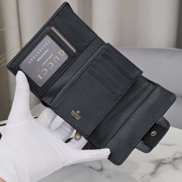 GUCCI(グッチ) 三つ折り財布 13.5*9.5*3.5cm-BRAND OFF