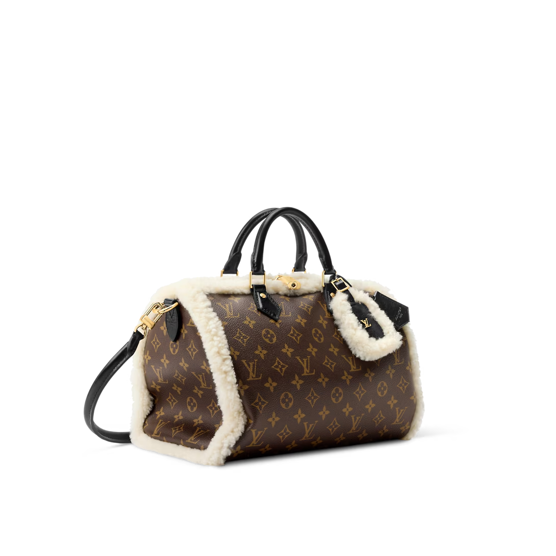 LOUIS VUITTON ルイヴィトン SPEEDY SOFT 30 TEDDY ショルダーバッグ M26326-BRAND OFF