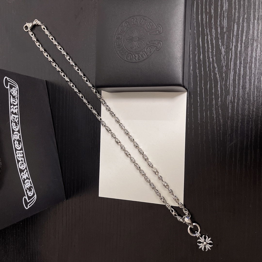 【CHROME HEARTS 】ネックレス、新しいネックレス万能シンプルファッションオーナメント-BRAND OFF