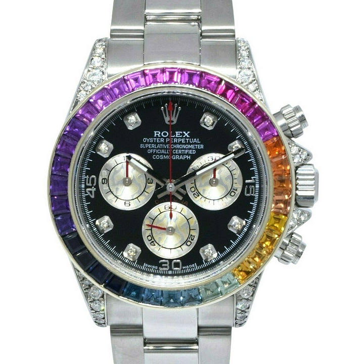 コスモグラフ デイトナ オイスター 40 mm 116520RBOW-BRAND OFF