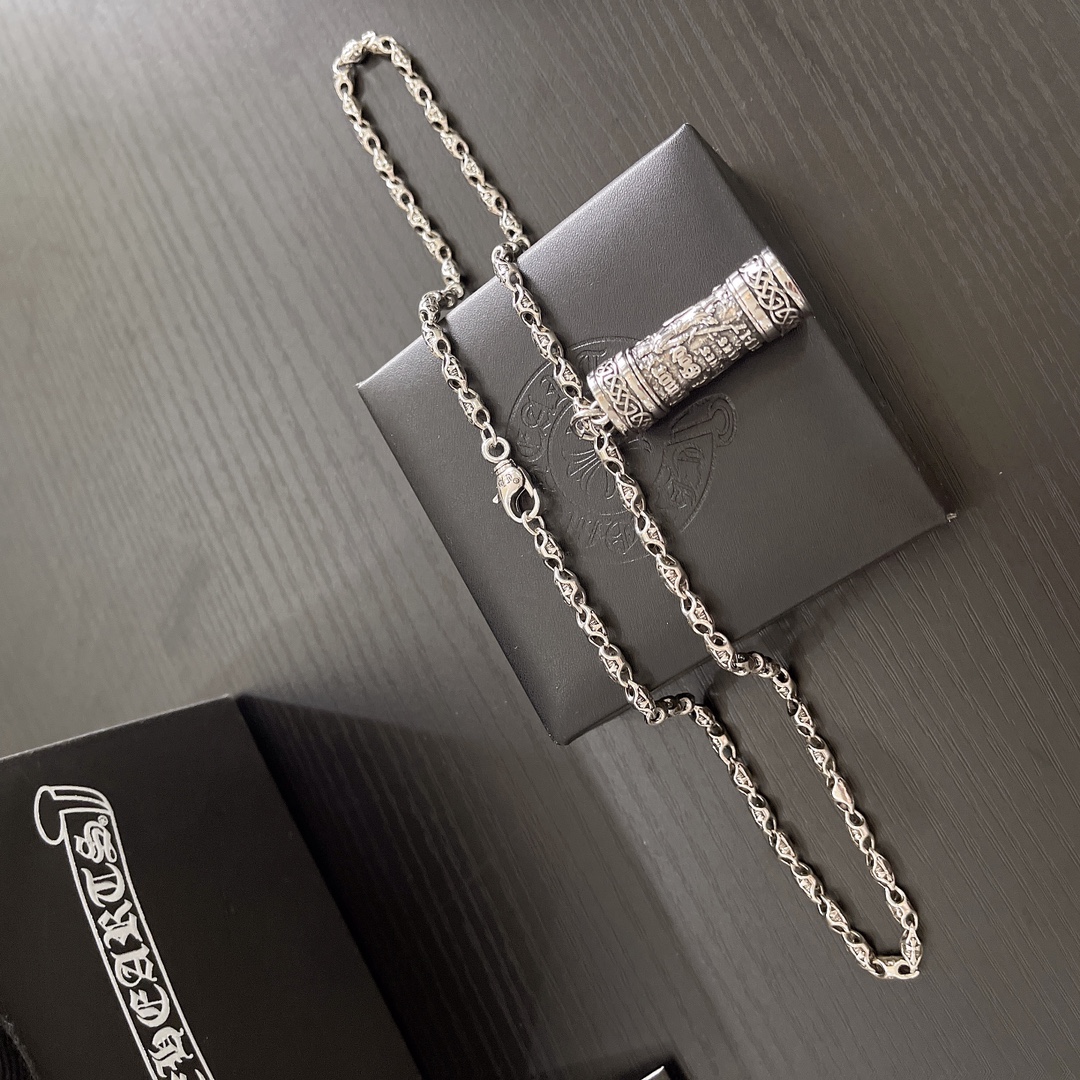 【CHROME HEARTS】ネックレス、新しいネックレス万能シンプルファッションオーナメント-BRAND OFF