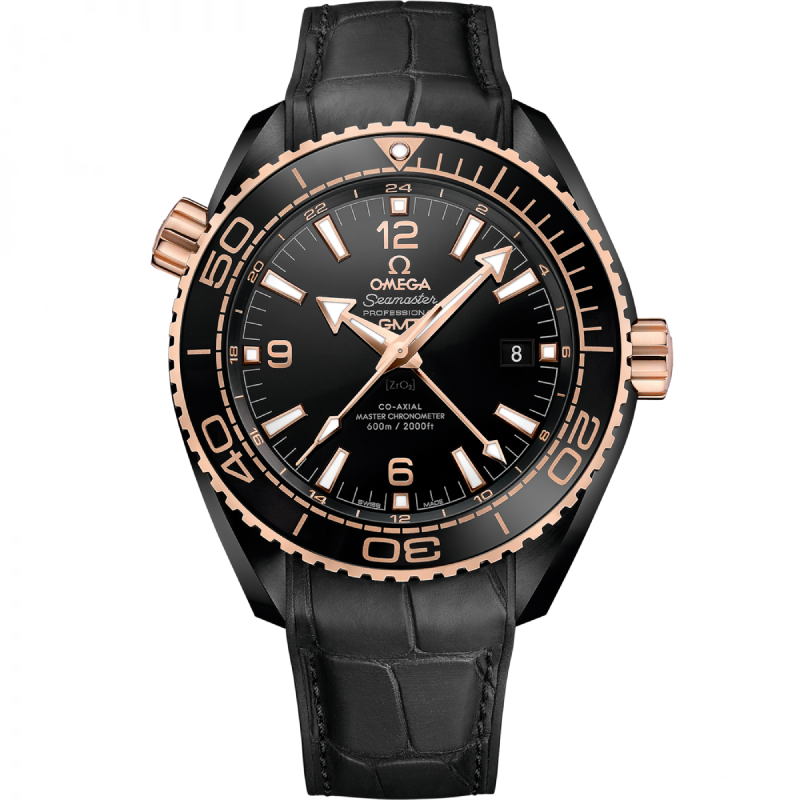 Omega Seamaster Planet Ocean Master Chronometer GMT Deep Black 215.63.46.22.01.001-BRAND OFF