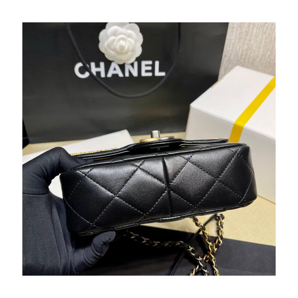【入手困難】25ans雑誌掲載！中条あやみ愛用Chanel Pearls Charms Mini Flap Bag AS2978-BRAND OFF