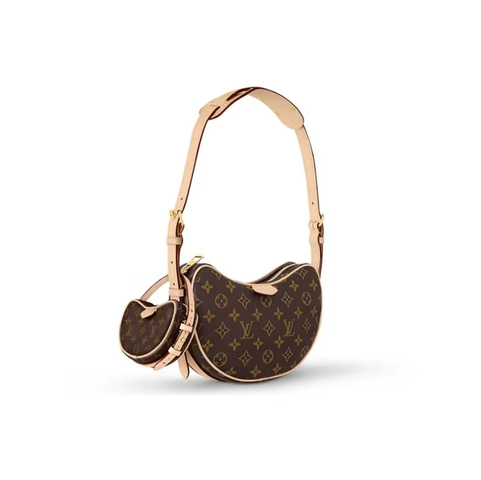 【LOUIS VUITTON】今季の新スタイル CROISSANT ショルダーバッグ-BRAND OFF