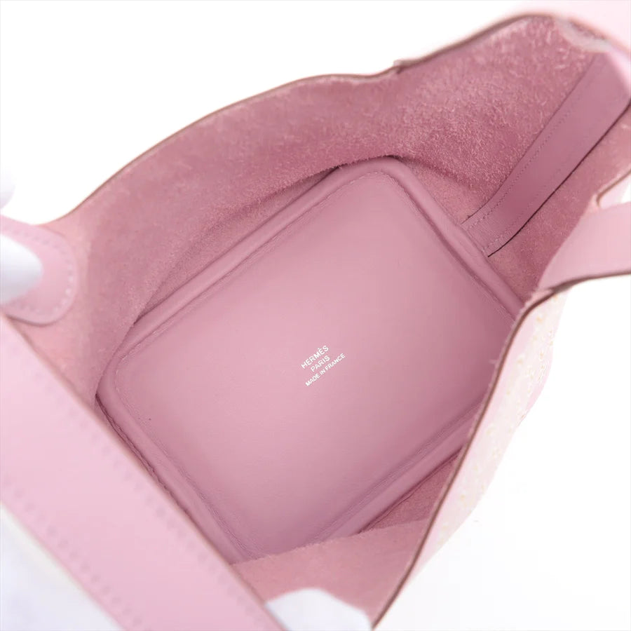 エルメス ピコタンロック ミクロ ラッキーデイジー スイフト モーヴシルベストル シルバー金具-BRAND OFF