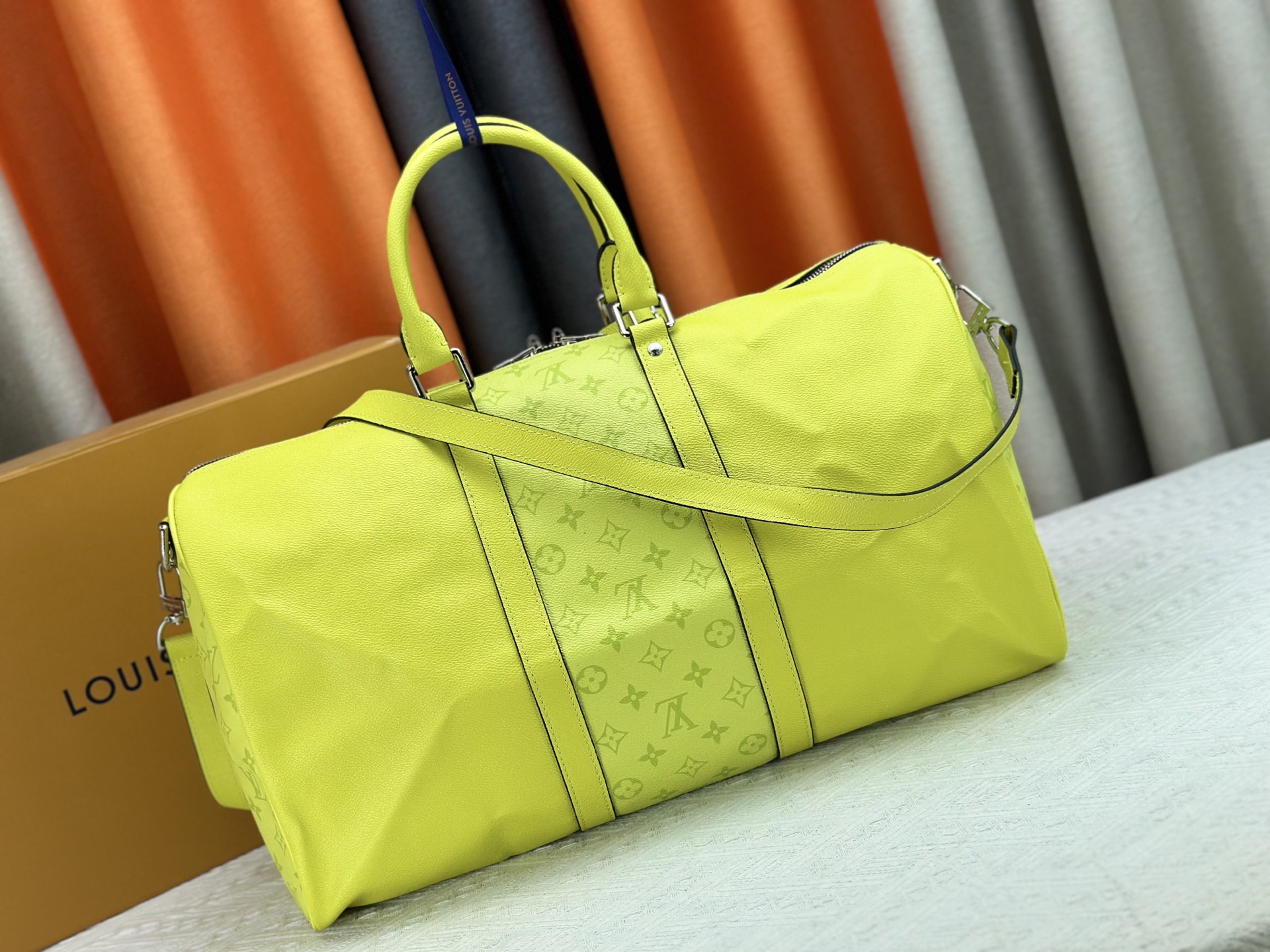 LOUIS VUITTON ルイヴィトン MTaigarama KEEPALL トラベルバッグ M30941-BRAND OFF