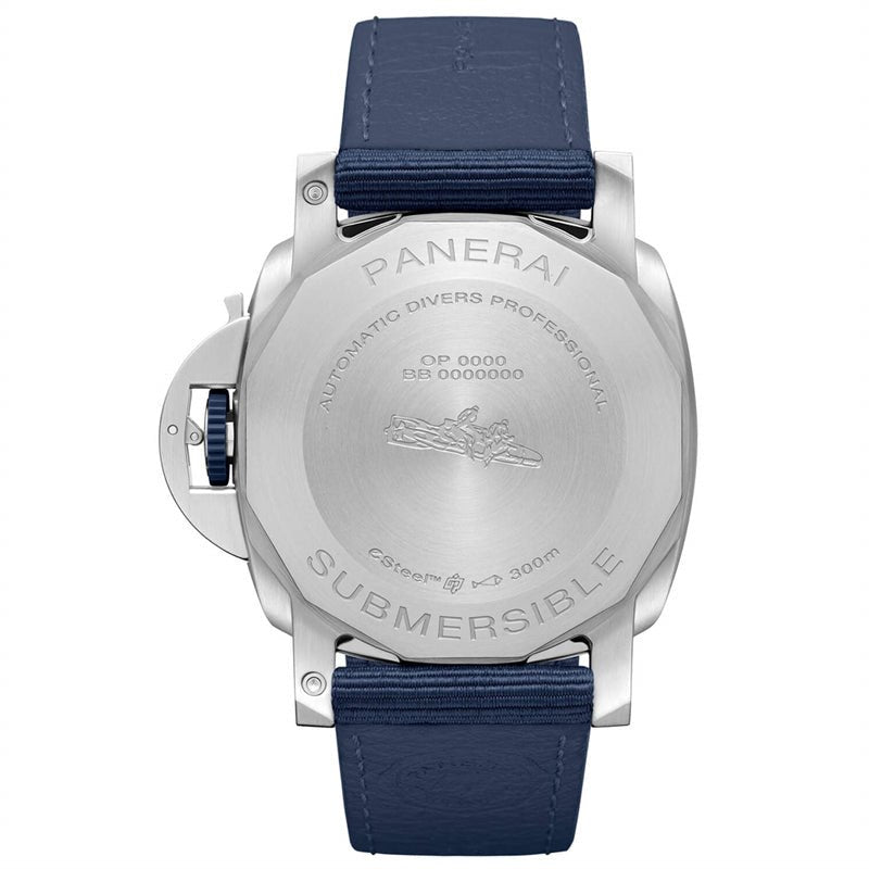 パネライ サブマーシブル クアランタクアトロ ESteel ブルー プロフォンド PAM01289-BRAND OFF