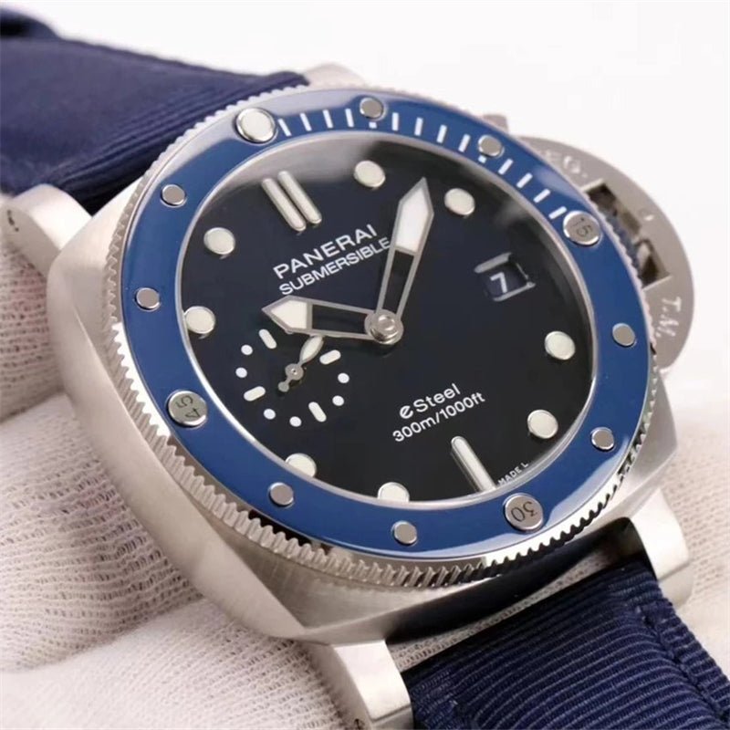パネライ サブマーシブル クアランタクアトロ ESteel ブルー プロフォンド PAM01289-BRAND OFF