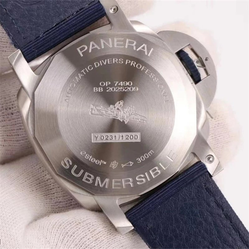 パネライ サブマーシブル クアランタクアトロ ESteel ブルー プロフォンド PAM01289-BRAND OFF