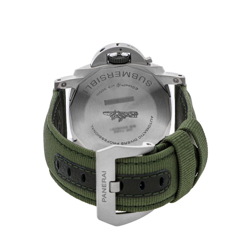 パネライ サブマーシブル クアランタクアトロ ESteel Verde Smerado ブティック限定1200本 PAM01287-BRAND OFF