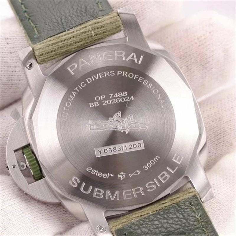 パネライ サブマーシブル クアランタクアトロ ESteel Verde Smerado ブティック限定1200本 PAM01287-BRAND OFF