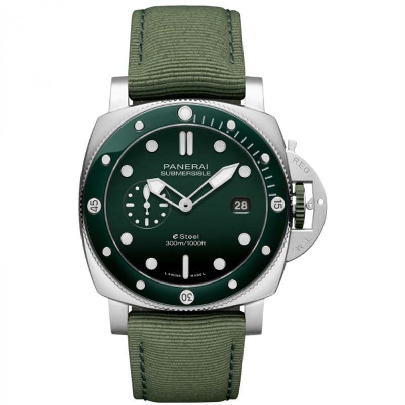 パネライ サブマーシブル クアランタクアトロ ESteel Verde Smerado ブティック限定1200本 PAM01287-BRAND OFF