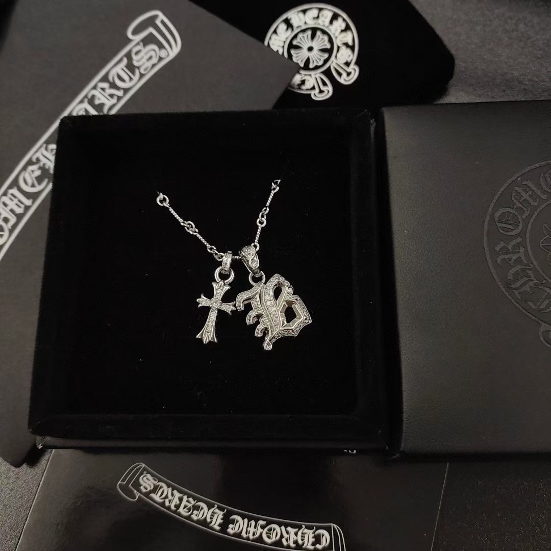 【CHROME HEARTS】ネックレス、新しいネックレス万能シンプルファッションオーナメント-BRAND OFF