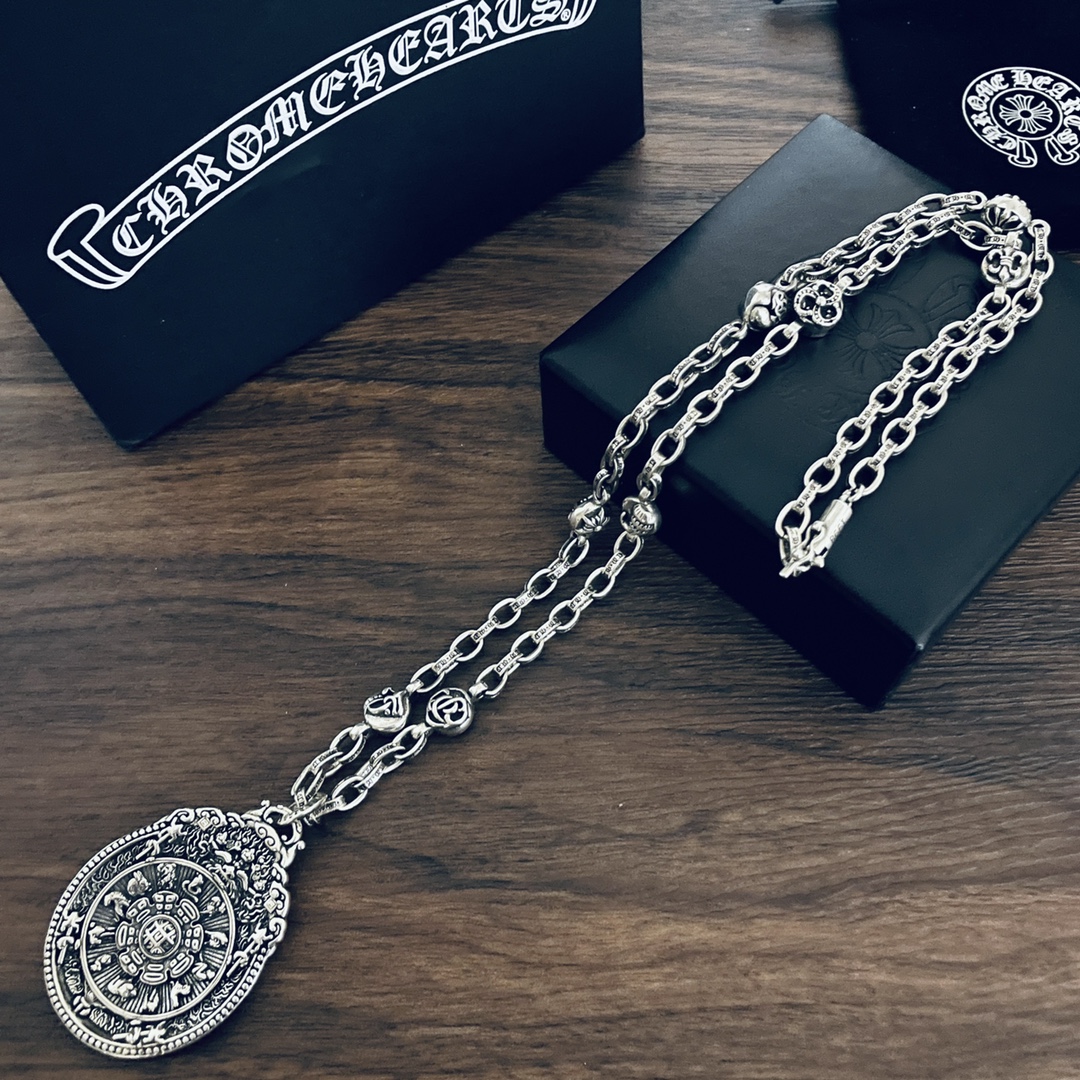 【CHROME HEARTS 】ネックレス、新しいネックレス万能シンプルファッションオーナメント-BRAND OFF