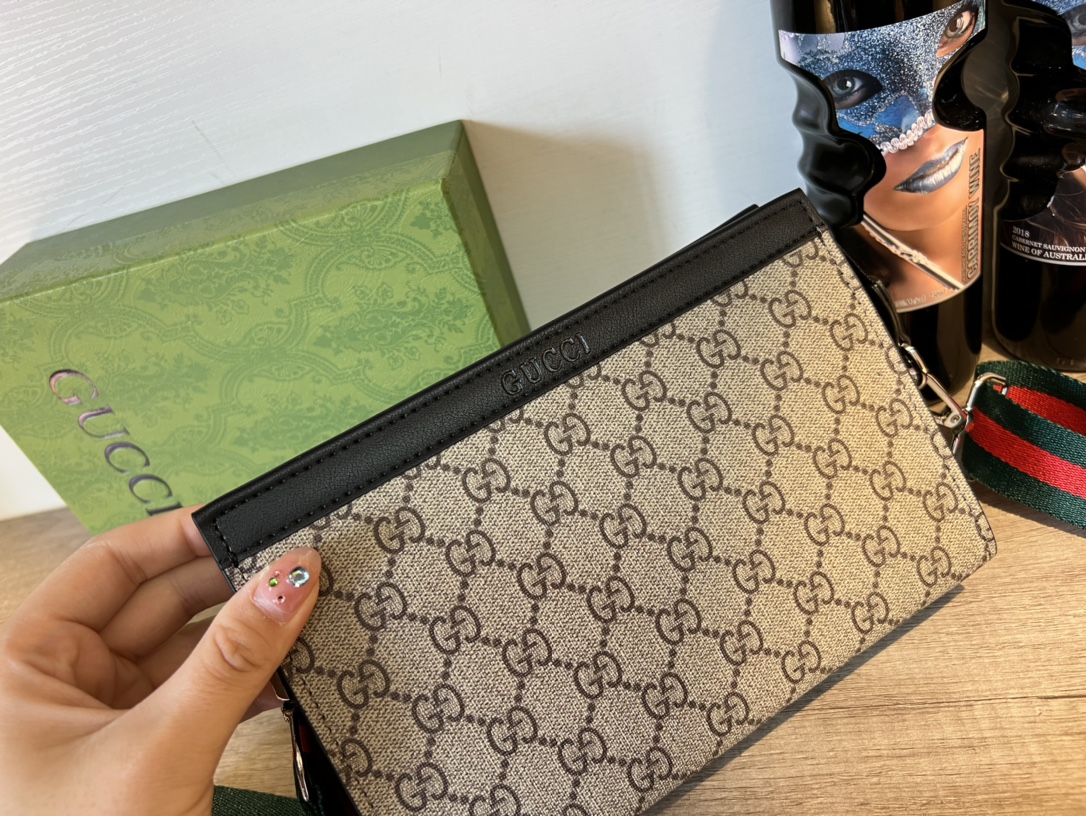 【 GUCCI 旗艦店】GGショルダーバッグ 22X14X7CM-BRAND OFF