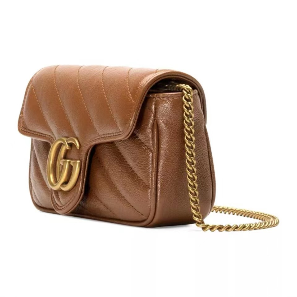 GUCCI 〔グッチ〕Marmont MINI クロスボディバッグ-BRAND OFF